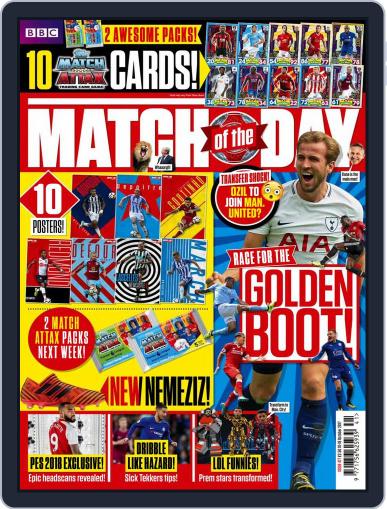 Match Of The Day October 10th, 2017 Digital Back Issue Cover