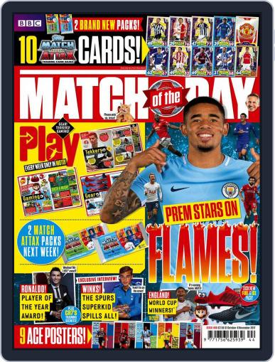 Match Of The Day October 31st, 2017 Digital Back Issue Cover