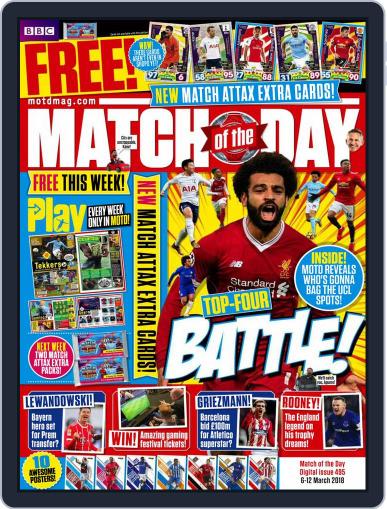 Match Of The Day March 6th, 2018 Digital Back Issue Cover