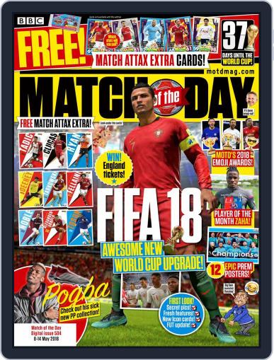 Match Of The Day May 8th, 2018 Digital Back Issue Cover