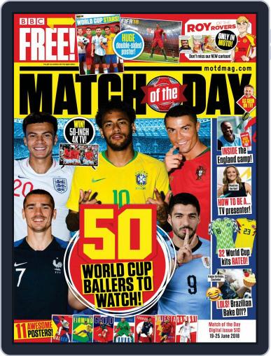 Match Of The Day June 19th, 2018 Digital Back Issue Cover