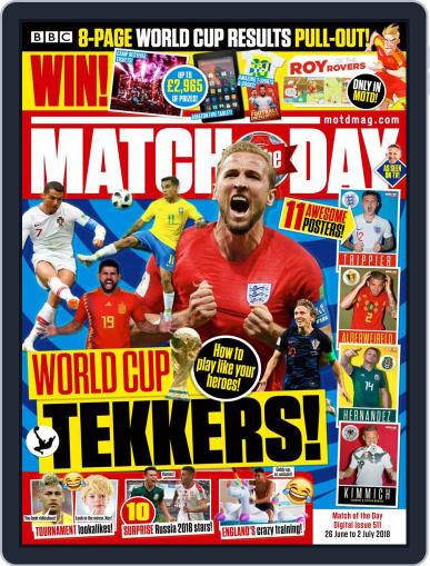 Match Of The Day June 26th, 2018 Digital Back Issue Cover