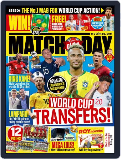 Match Of The Day July 3rd, 2018 Digital Back Issue Cover