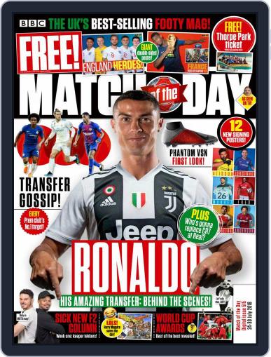 Match Of The Day July 24th, 2018 Digital Back Issue Cover