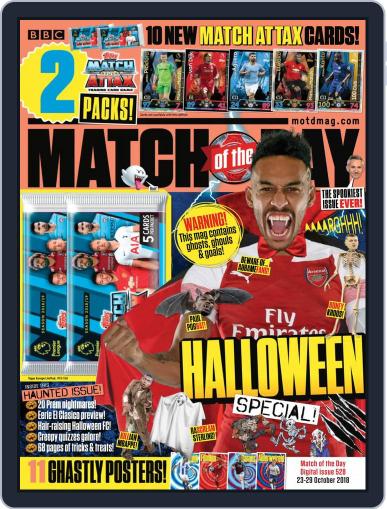 Match Of The Day October 23rd, 2018 Digital Back Issue Cover