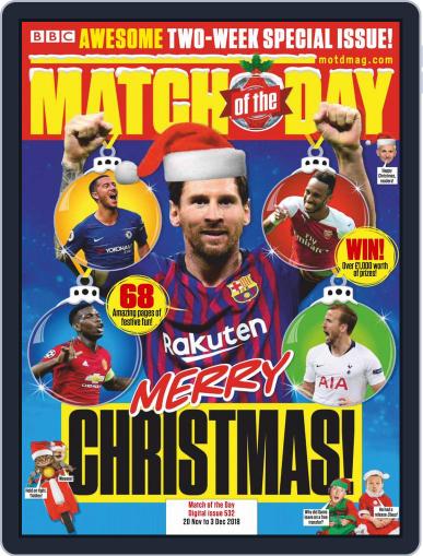 Match Of The Day November 20th, 2018 Digital Back Issue Cover