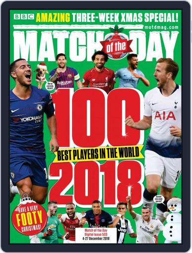 Match Of The Day December 4th, 2018 Digital Back Issue Cover