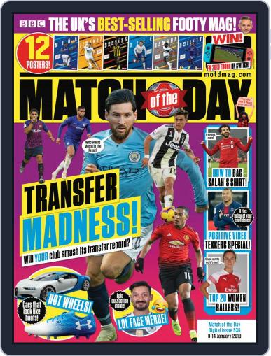 Match Of The Day January 8th, 2019 Digital Back Issue Cover