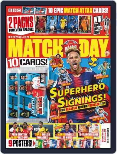 Match Of The Day January 22nd, 2019 Digital Back Issue Cover