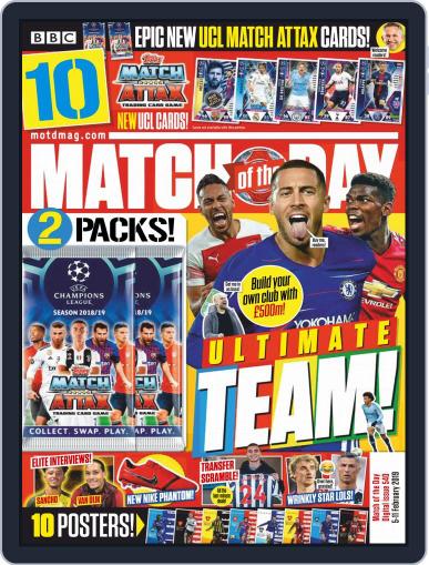 Match Of The Day February 5th, 2019 Digital Back Issue Cover