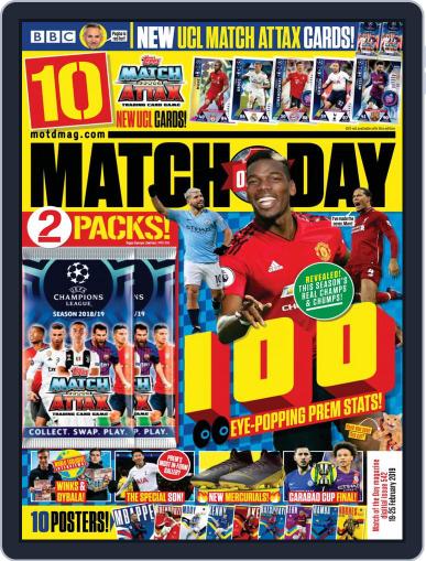 Match Of The Day February 19th, 2019 Digital Back Issue Cover