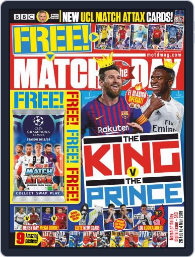 Match Of The Day February 26th, 2019 Digital Back Issue Cover
