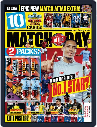 Match Of The Day March 19th, 2019 Digital Back Issue Cover