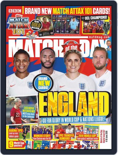 Match Of The Day June 4th, 2019 Digital Back Issue Cover