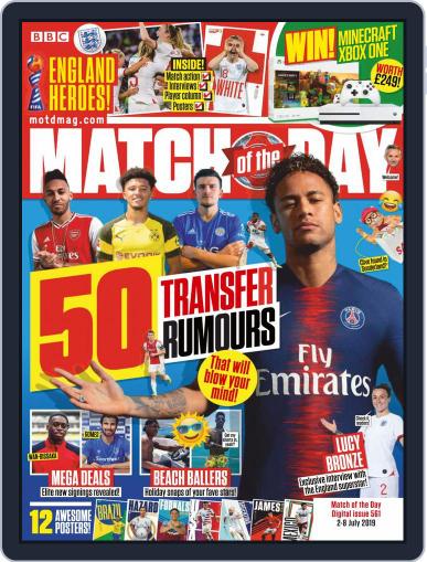 Match Of The Day July 2nd, 2019 Digital Back Issue Cover