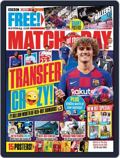 Match Of The Day July 23rd, 2019 Digital Back Issue Cover