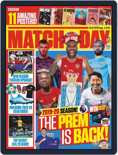 Match Of The Day July 30th, 2019 Digital Back Issue Cover