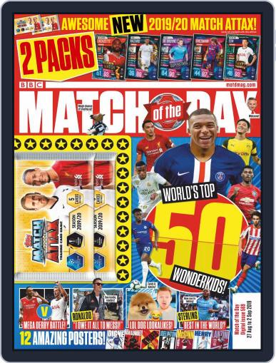 Match Of The Day August 27th, 2019 Digital Back Issue Cover