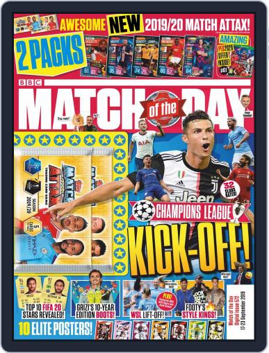Match Of The Day September 17th, 2019 Digital Back Issue Cover