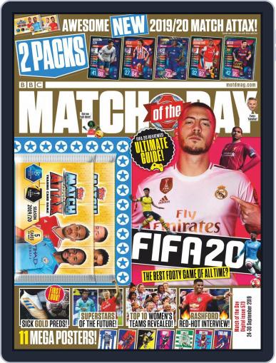 Match Of The Day September 24th, 2019 Digital Back Issue Cover