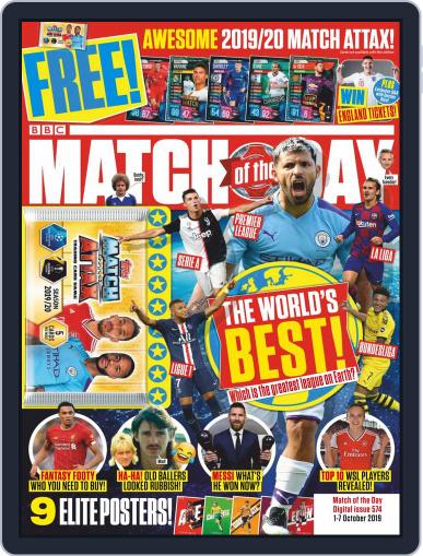 Match Of The Day October 1st, 2019 Digital Back Issue Cover