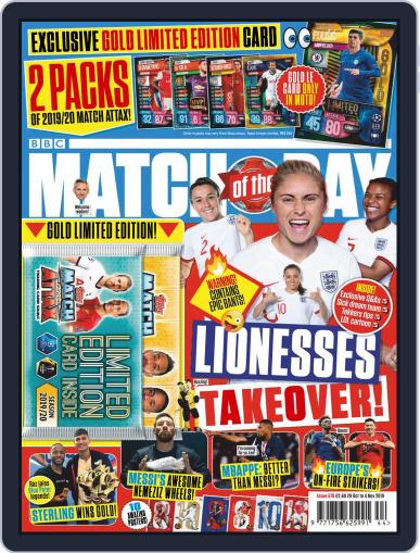 Match Of The Day October 29th, 2019 Digital Back Issue Cover