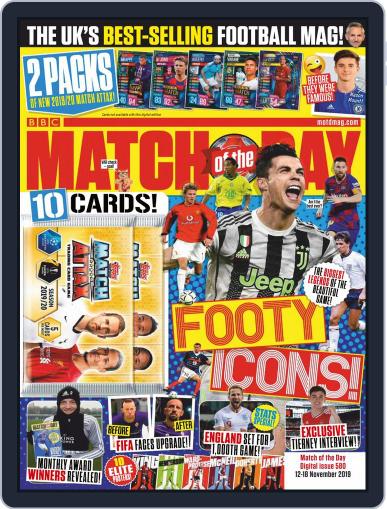 Match Of The Day November 12th, 2019 Digital Back Issue Cover
