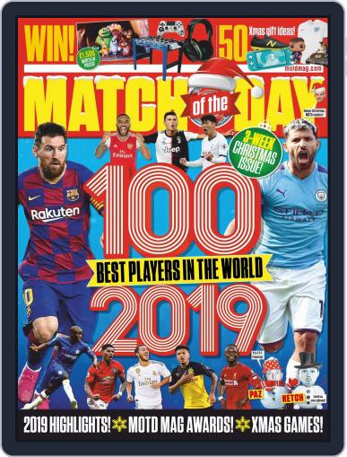 Match Of The Day November 26th, 2019 Digital Back Issue Cover