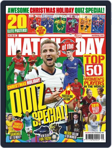 Match Of The Day December 24th, 2019 Digital Back Issue Cover