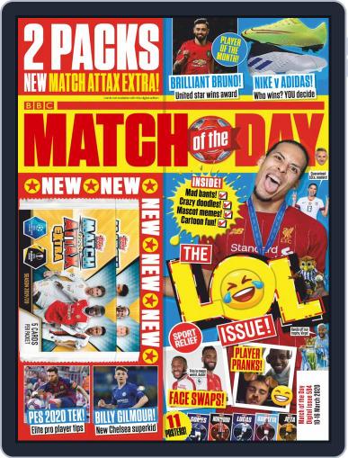 Match Of The Day March 10th, 2020 Digital Back Issue Cover