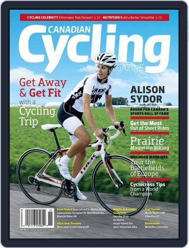 Canadian Cycling November 1st, 2013 Digital Back Issue Cover