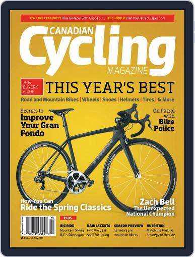 Canadian Cycling March 28th, 2014 Digital Back Issue Cover