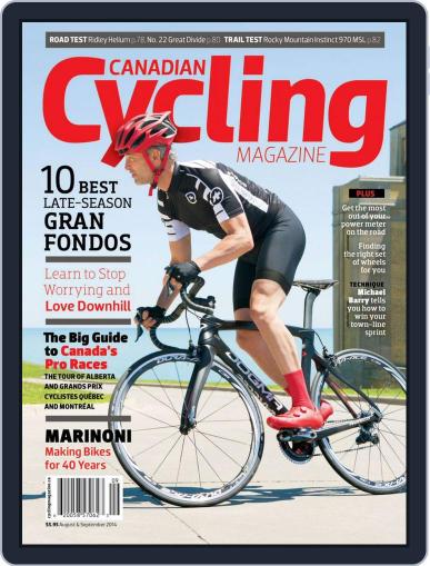 Canadian Cycling July 29th, 2014 Digital Back Issue Cover