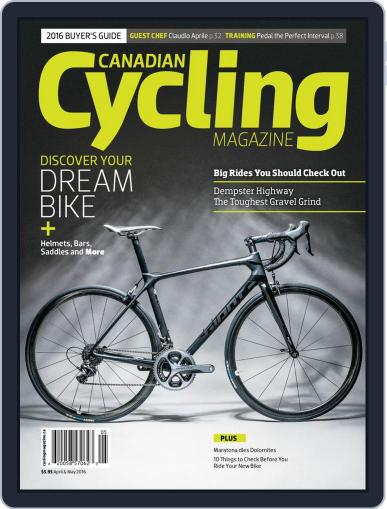 Canadian Cycling March 15th, 2016 Digital Back Issue Cover