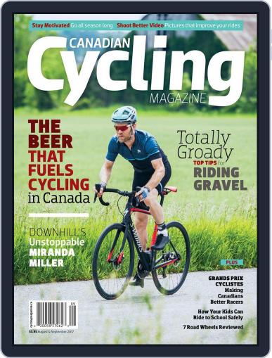 Canadian Cycling August 1st, 2017 Digital Back Issue Cover