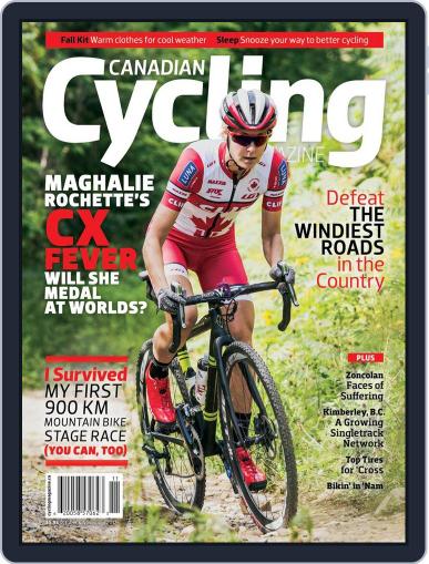 Canadian Cycling October 1st, 2017 Digital Back Issue Cover