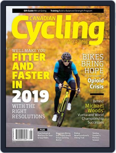 Canadian Cycling December 1st, 2018 Digital Back Issue Cover