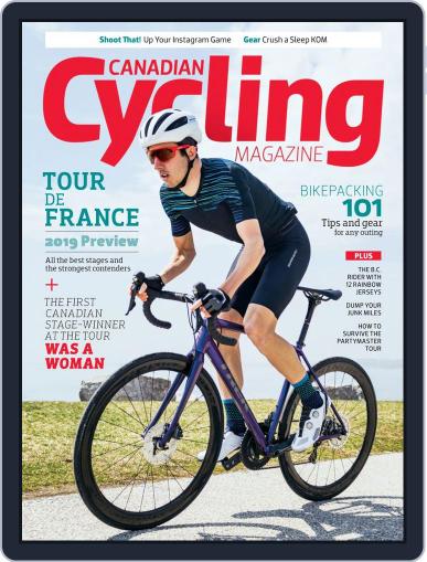 Canadian Cycling June 1st, 2019 Digital Back Issue Cover