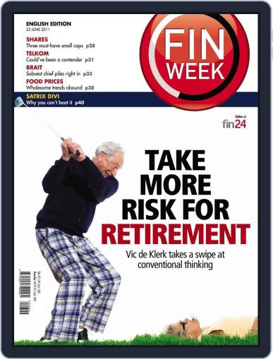 Finweek - English June 16th, 2011 Digital Back Issue Cover