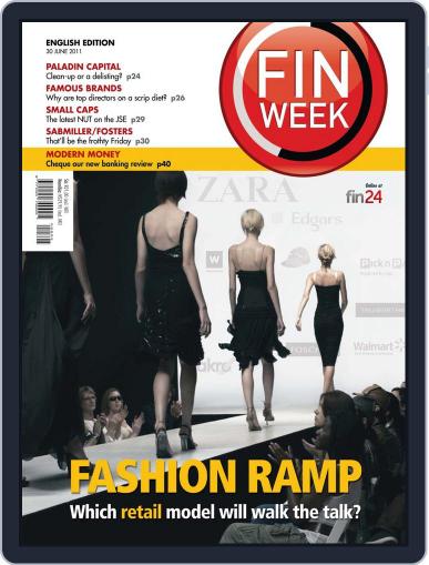 Finweek - English June 23rd, 2011 Digital Back Issue Cover
