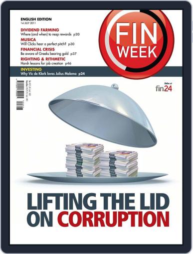 Finweek - English July 8th, 2011 Digital Back Issue Cover