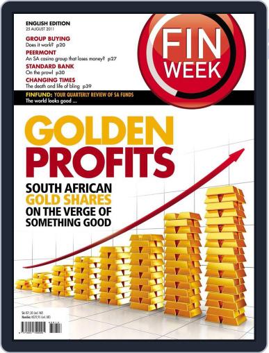 Finweek - English August 18th, 2011 Digital Back Issue Cover