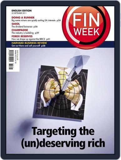 Finweek - English September 15th, 2011 Digital Back Issue Cover