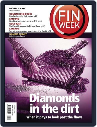 Finweek - English September 22nd, 2011 Digital Back Issue Cover