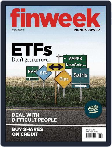 Finweek - English October 27th, 2011 Digital Back Issue Cover