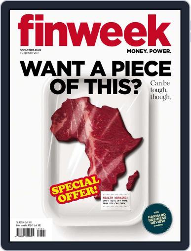 Finweek - English November 24th, 2011 Digital Back Issue Cover