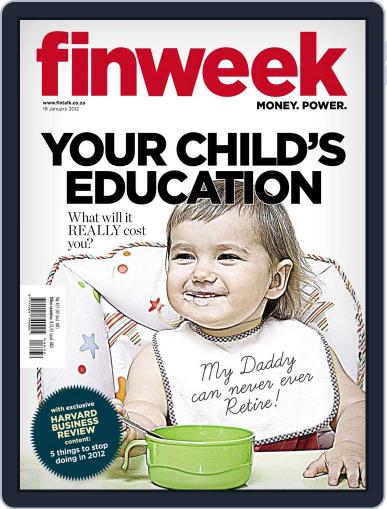 Finweek - English January 12th, 2012 Digital Back Issue Cover
