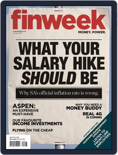 Finweek - English April 19th, 2012 Digital Back Issue Cover