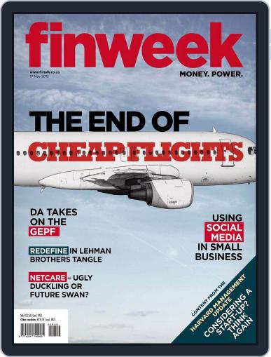 Finweek - English May 10th, 2012 Digital Back Issue Cover