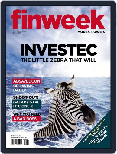 Finweek - English June 14th, 2012 Digital Back Issue Cover